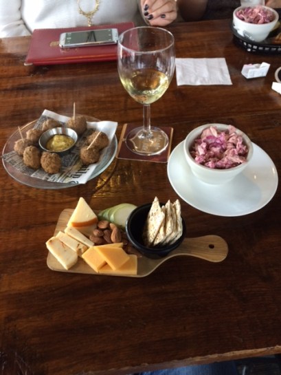 Thirsty Belgian Cheese Plate and Meatballs